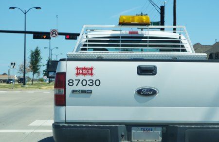 Truck with Frisco Logo